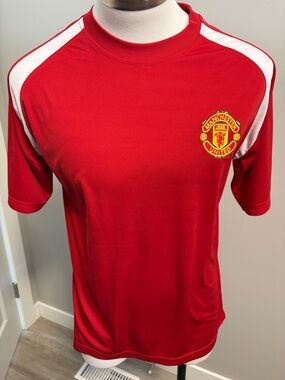 Manchester United Red Short-Sleeve Soccer Jersey